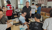 七星关区红十字会到博爱家园项目点开展救在身边 生命教育培训